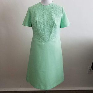Vintage 60's Mint Green Dress